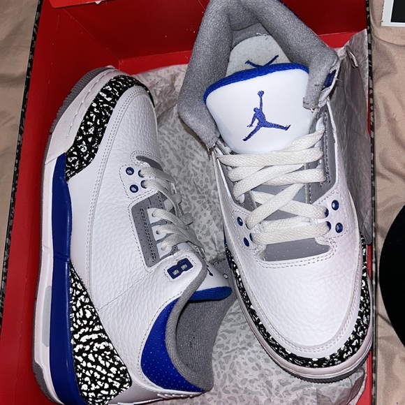 Jordan 3 Retro Racer Blue - Picture 2 of 2
